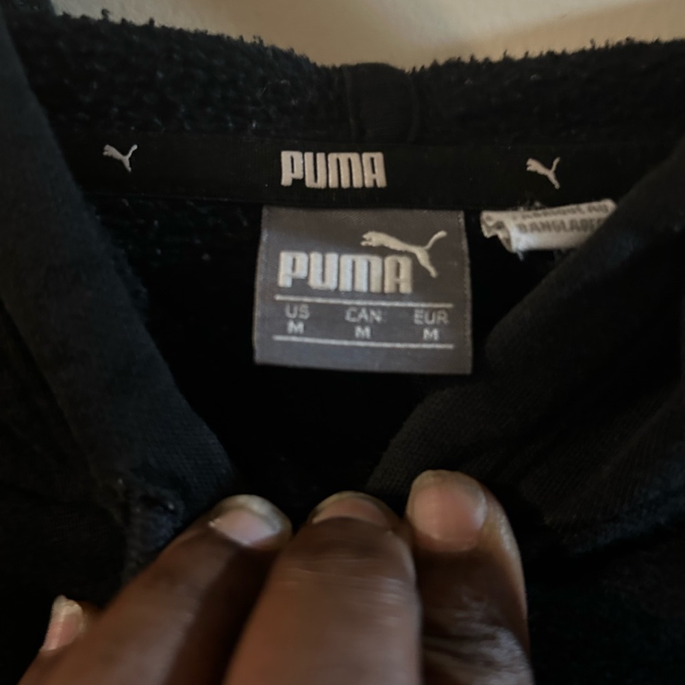 Puma cropped hoodie - Picture 2 of 4